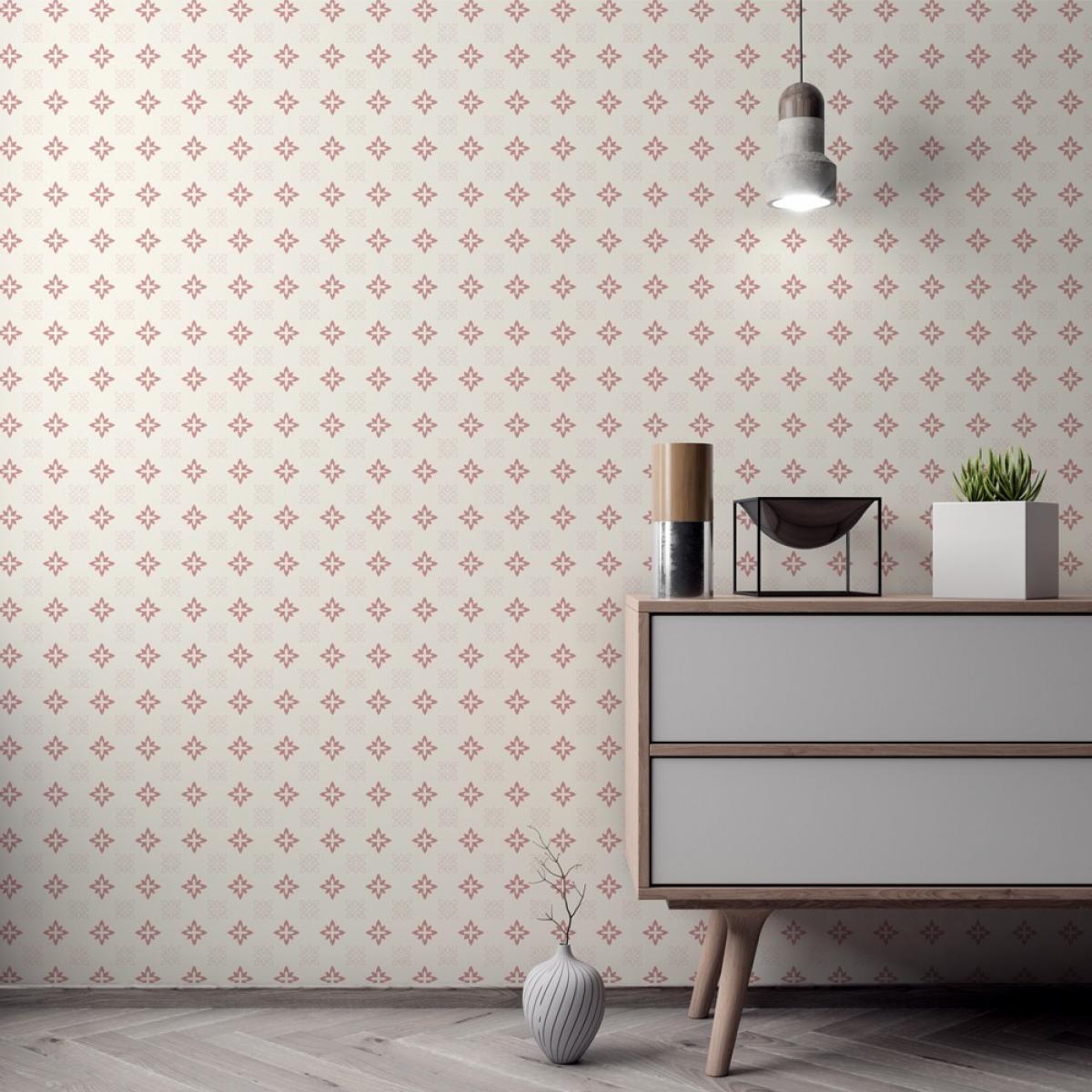 Rollo de dos paneles autoadhesivos canvas ARABESCO