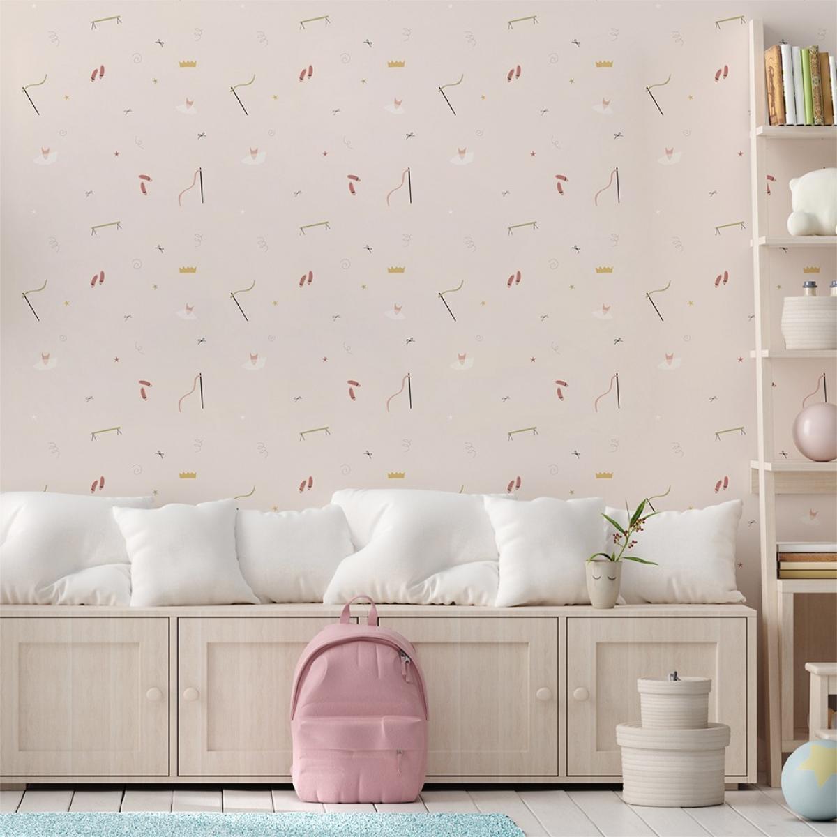 Rollo de dos paneles autoadhesivos canvas BALLET