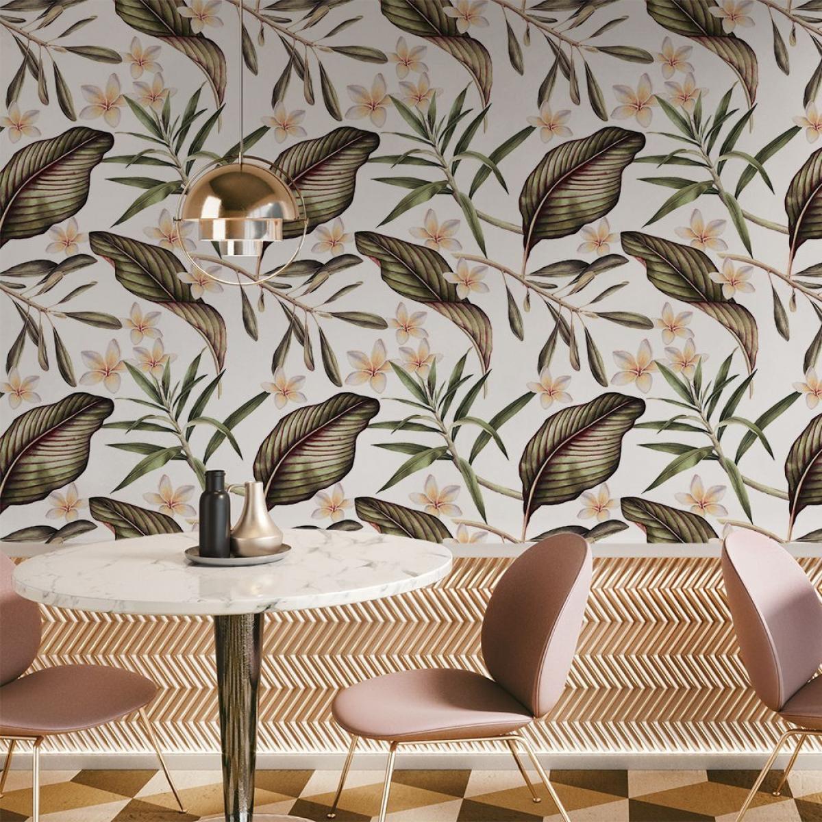 Rollo de dos paneles autoadhesivos canvas BORNEO