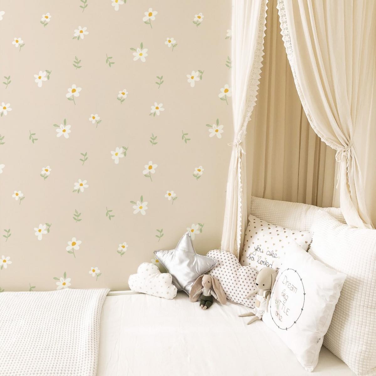 Rollo de dos paneles autoadhesivos canvas DAISY