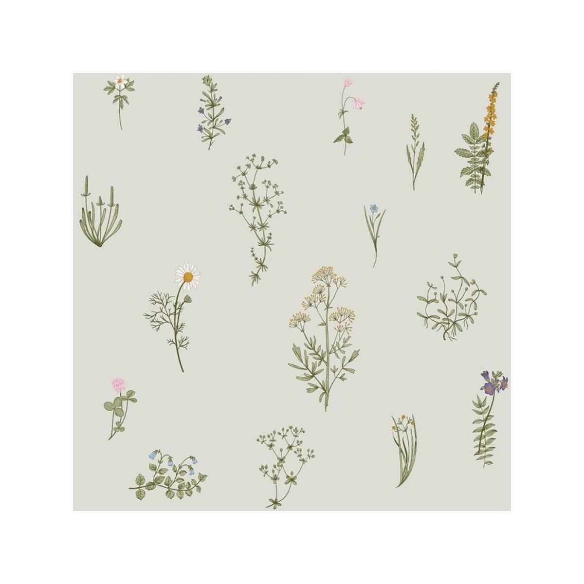 Rollo de dos paneles autoadhesivos canvas FLORES SILVESTRES