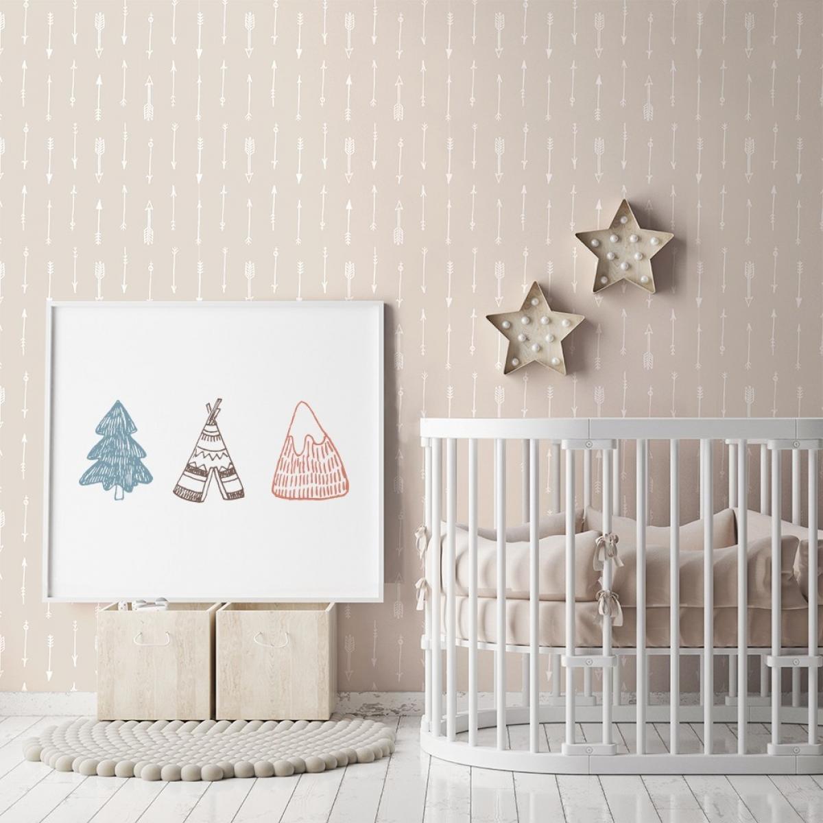 Rollo de dos paneles autoadhesivos canvas INDIOS