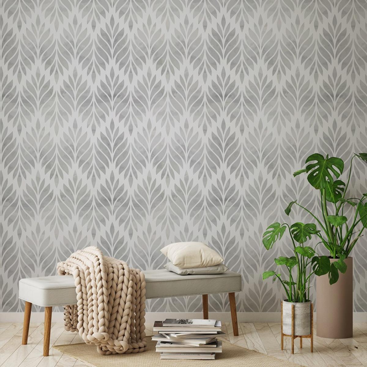 Rollo de dos paneles autoadhesivos canvas FILIGRANA