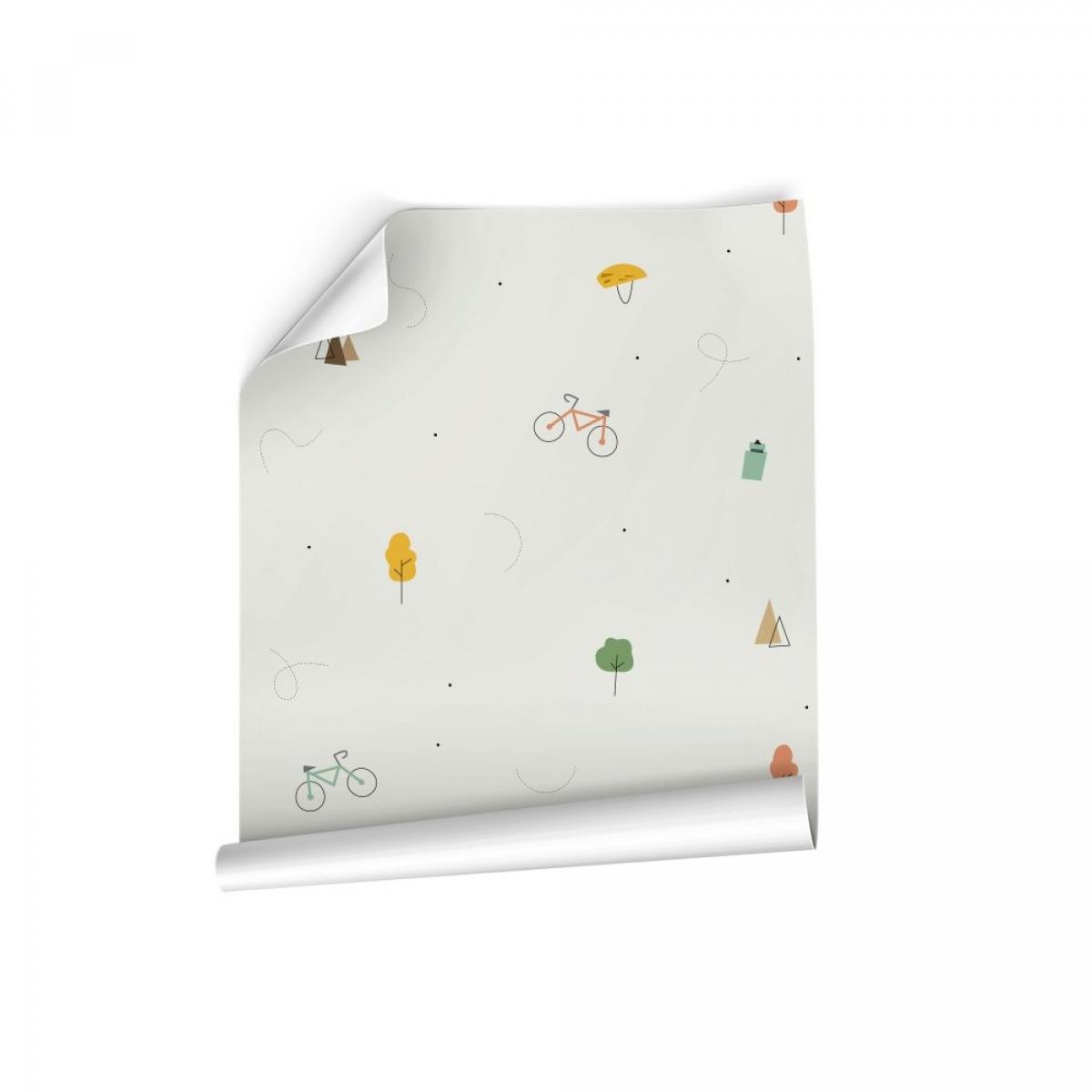 Rollo de dos paneles autoadhesivos texart BIKE