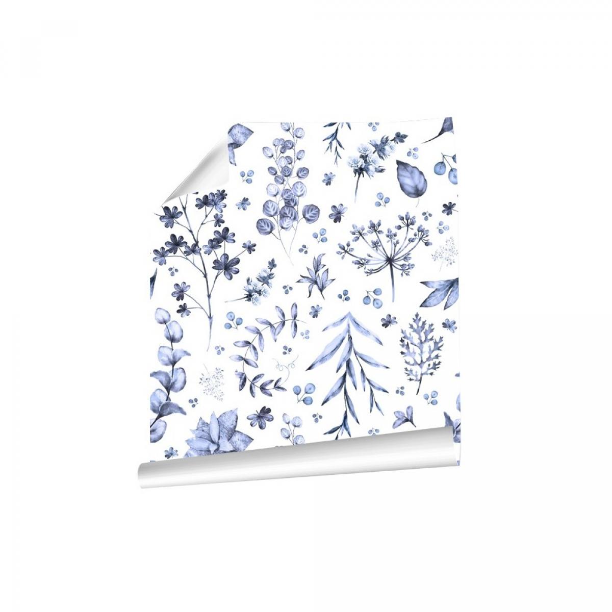 Rollo de dos paneles autoadhesivos texart BLUE