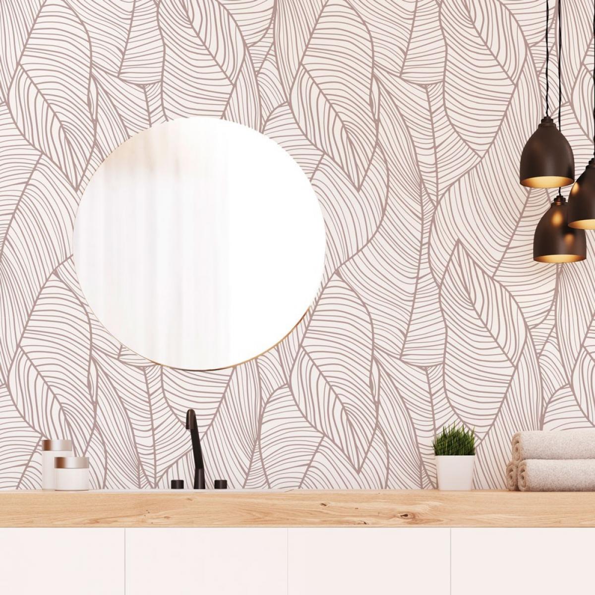 Rollo de dos paneles autoadhesivos texart COCONUT