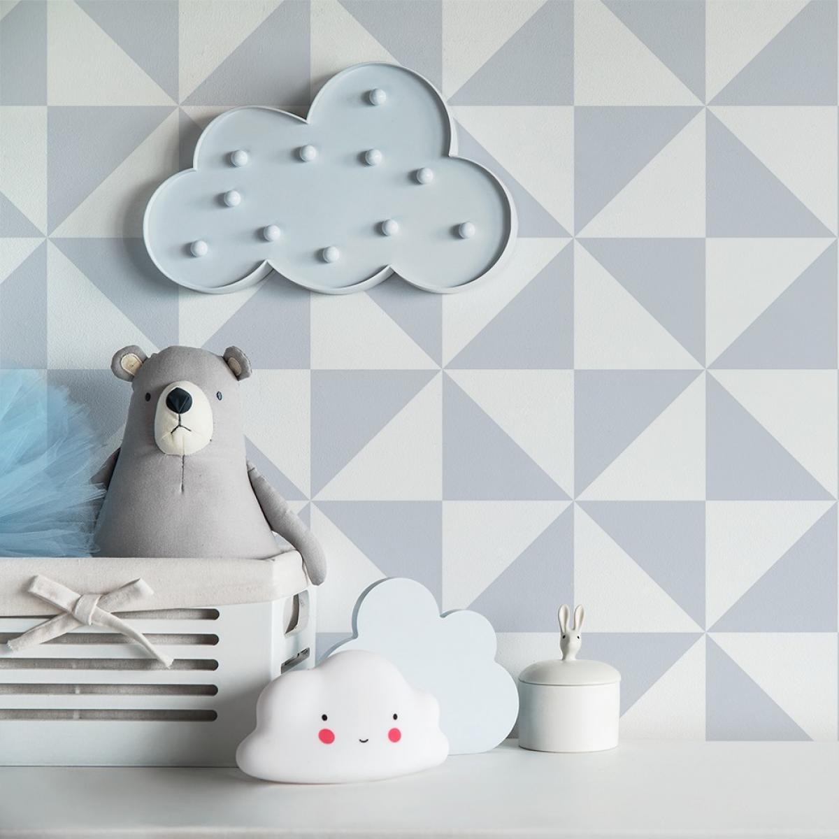 Rollo de dos paneles autoadhesivos texart TRIANGULOS