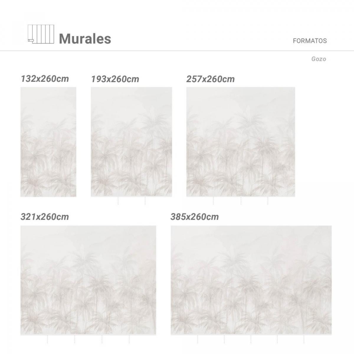 Mural autoadhesivo canvas GOZO