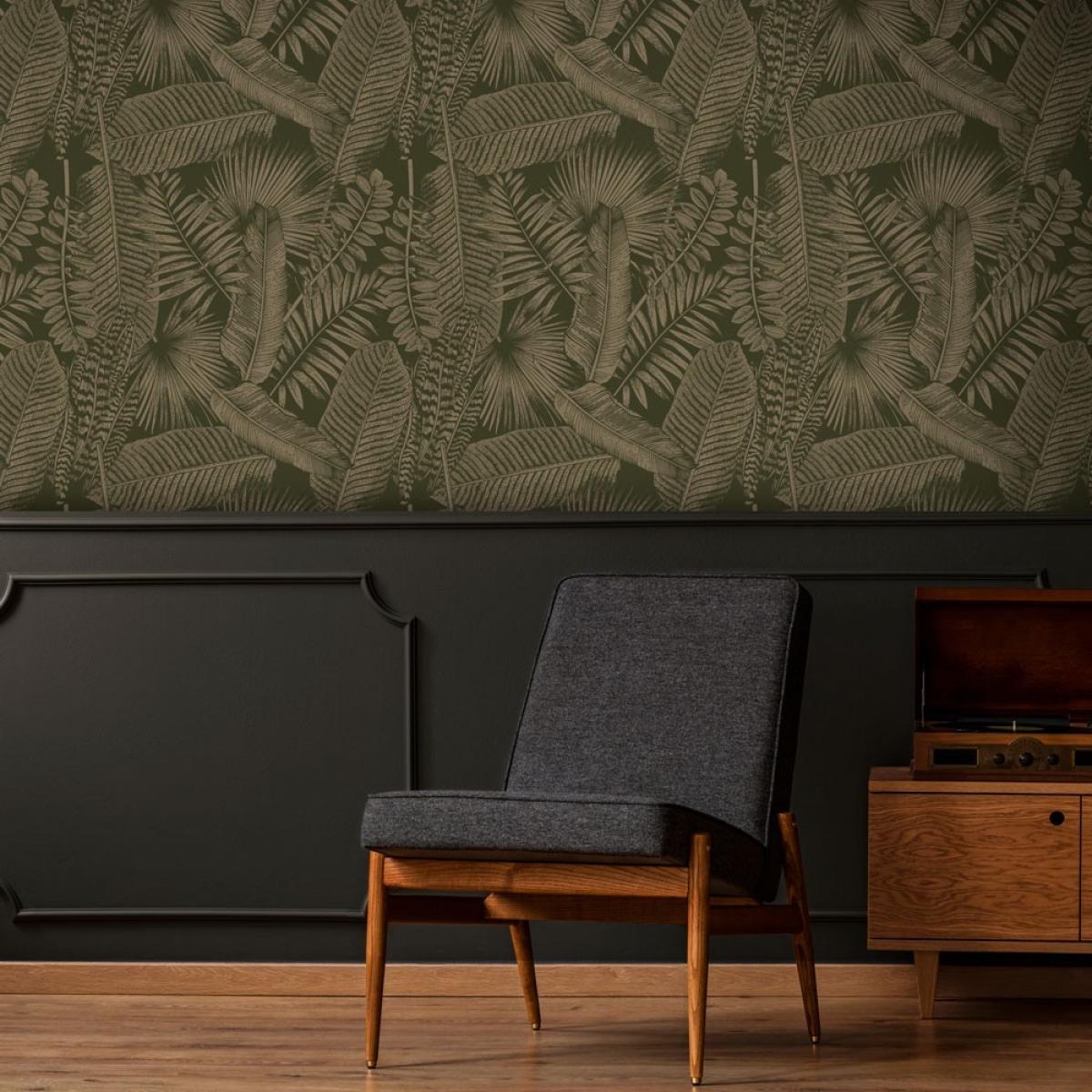 Rollo de papel pintado salón de dos paneles autoadhesivos texart EXOTIC