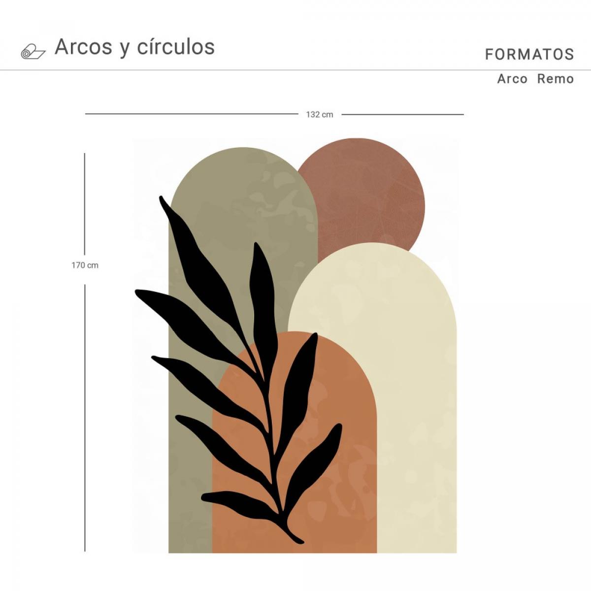 Arco pintado vinílico autoadhesivo REMO