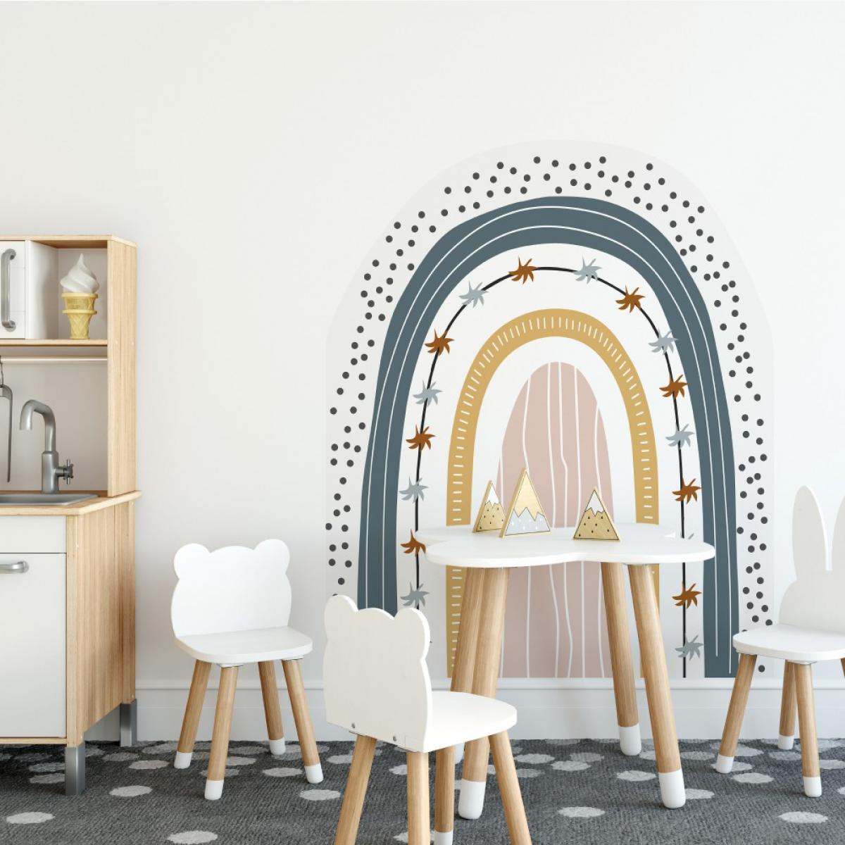 Arco pintado vinílico autoadhesivo ZURI