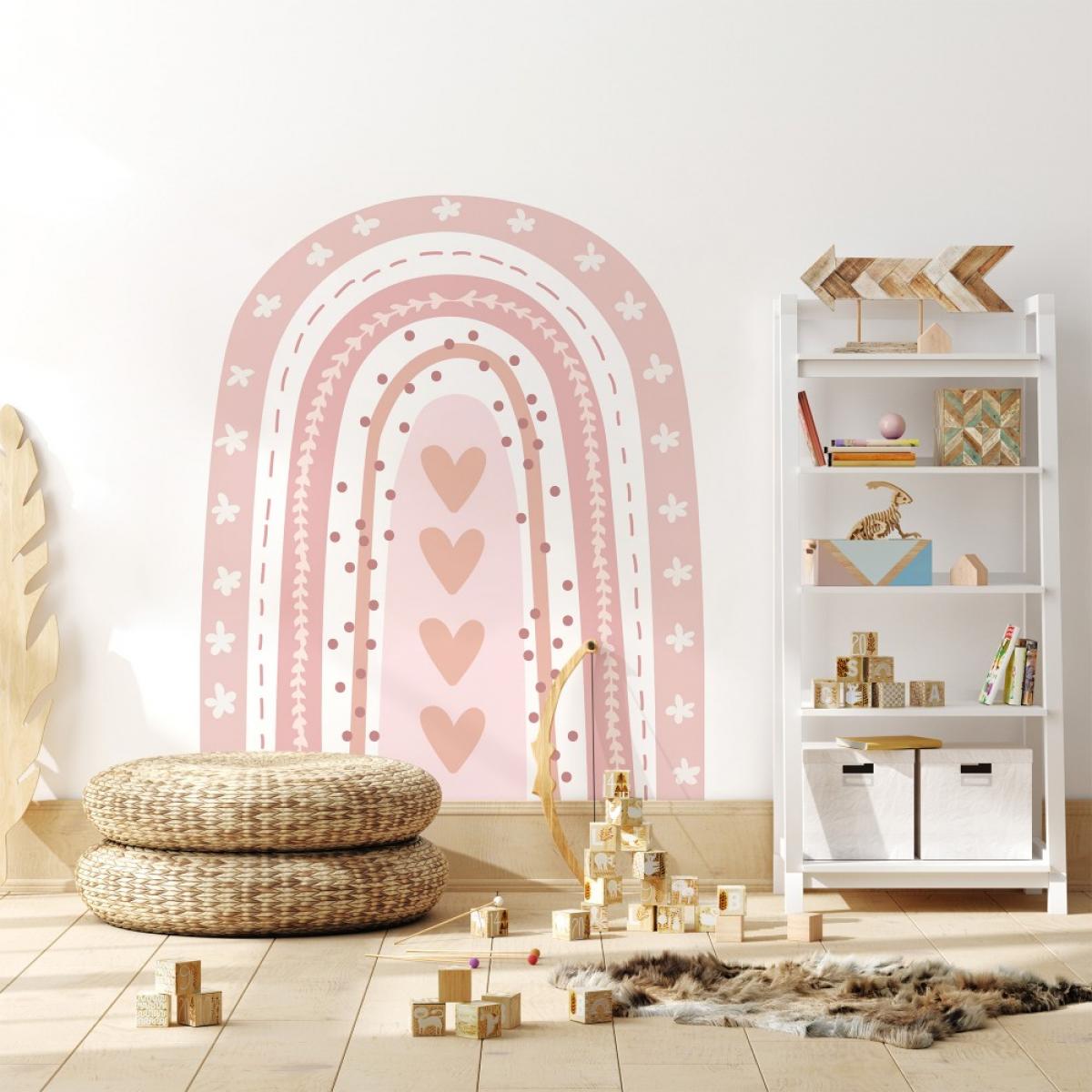 Arco pintado vinílico autoadhesivo PINK