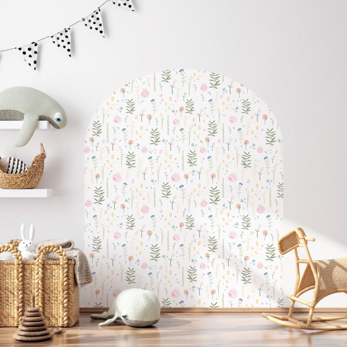 Arco pintado vinílico autoadhesivo PRIMAVERA