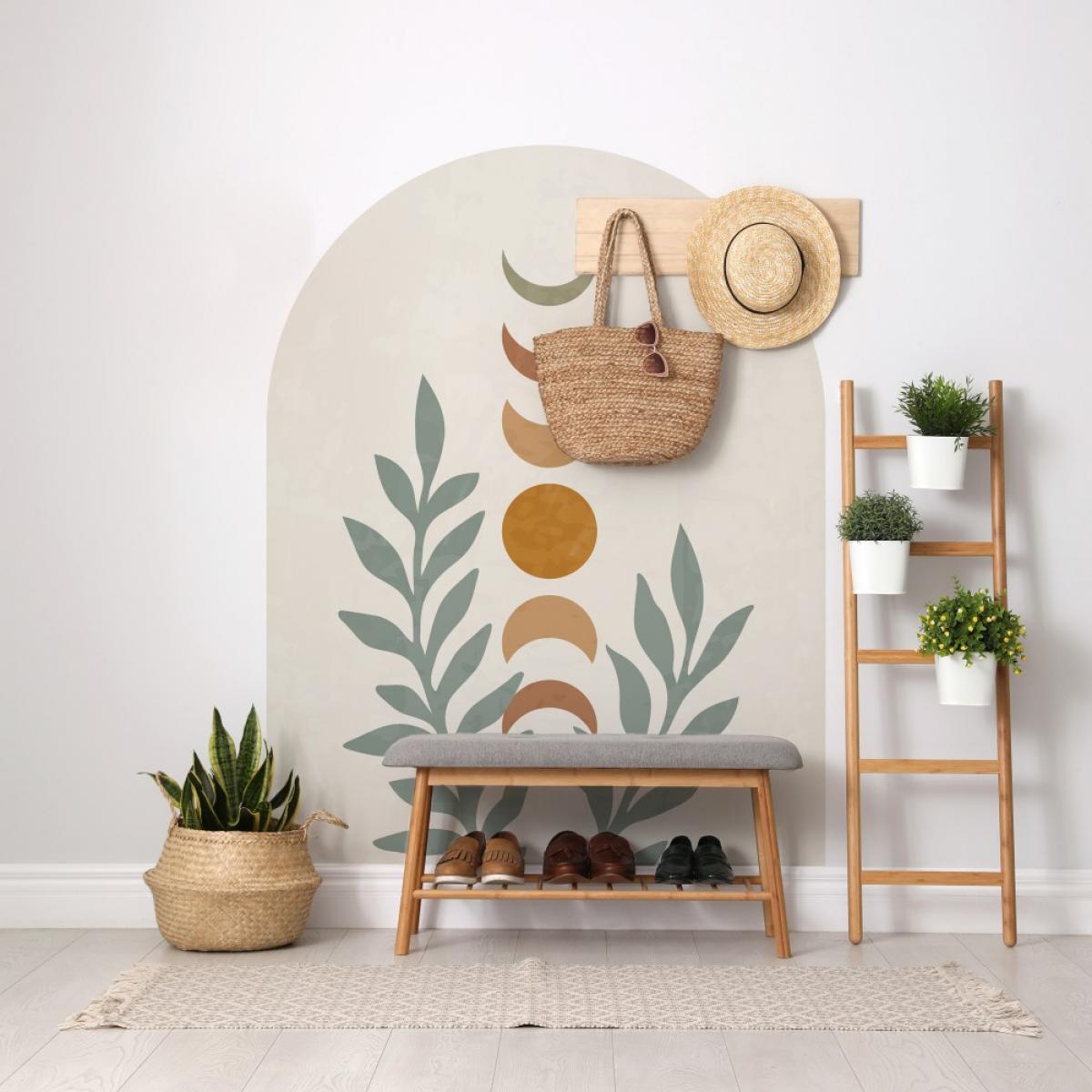 Arco pintado vinílico autoadhesivo MOON