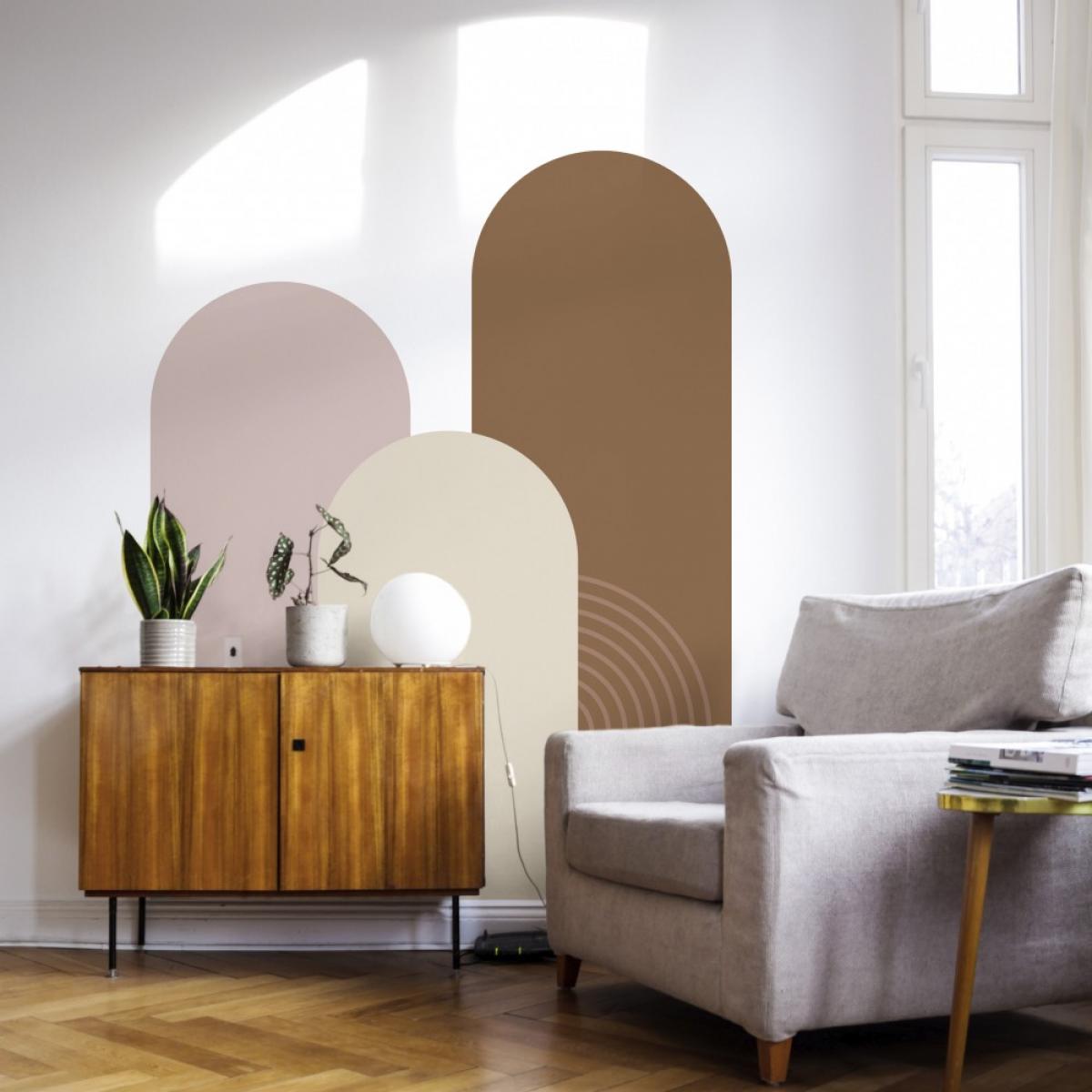 Arco pintado vinílico autoadhesivo OTTO