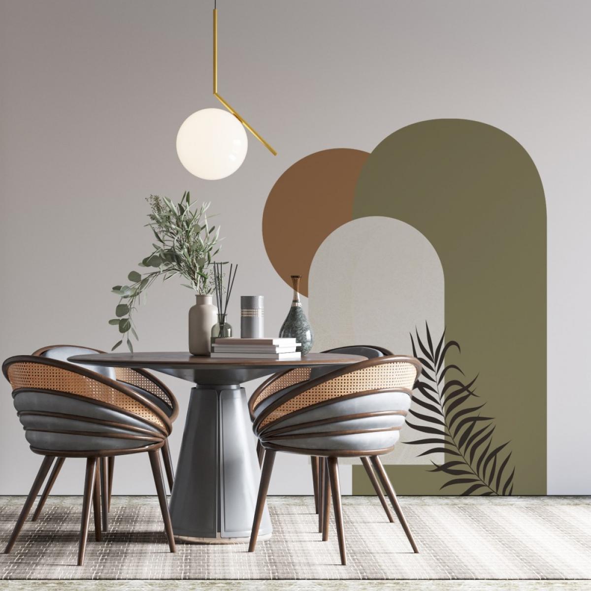 Arco pintado vinílico autoadhesivo URIEL