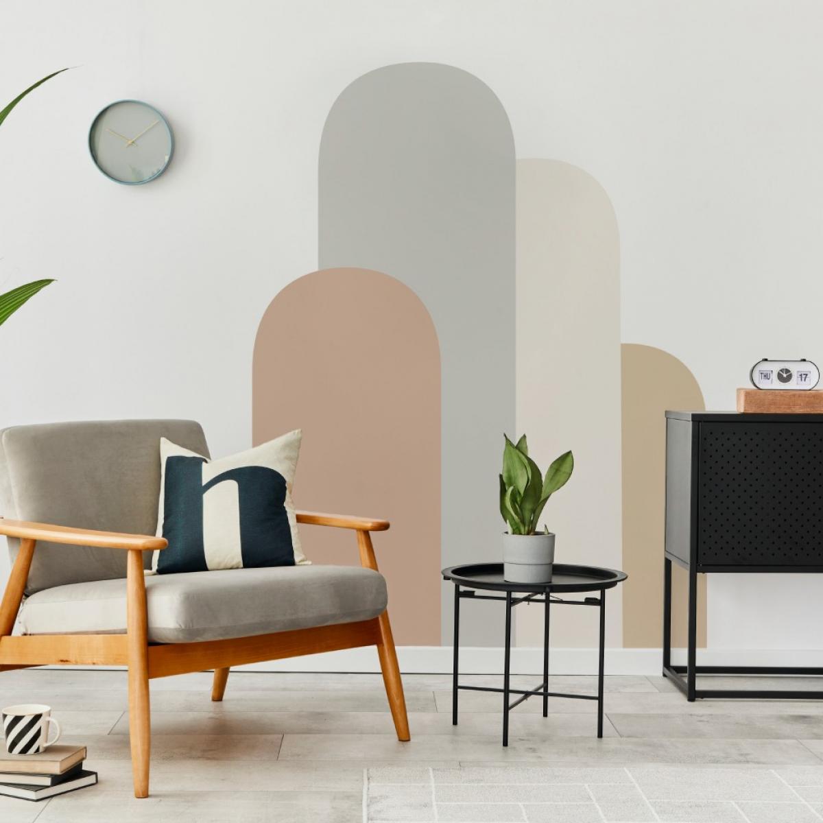 Arco pintado vinílico autoadhesivo ZENDA