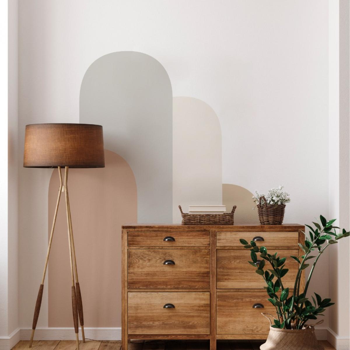 Arco pintado vinílico autoadhesivo ZENDA