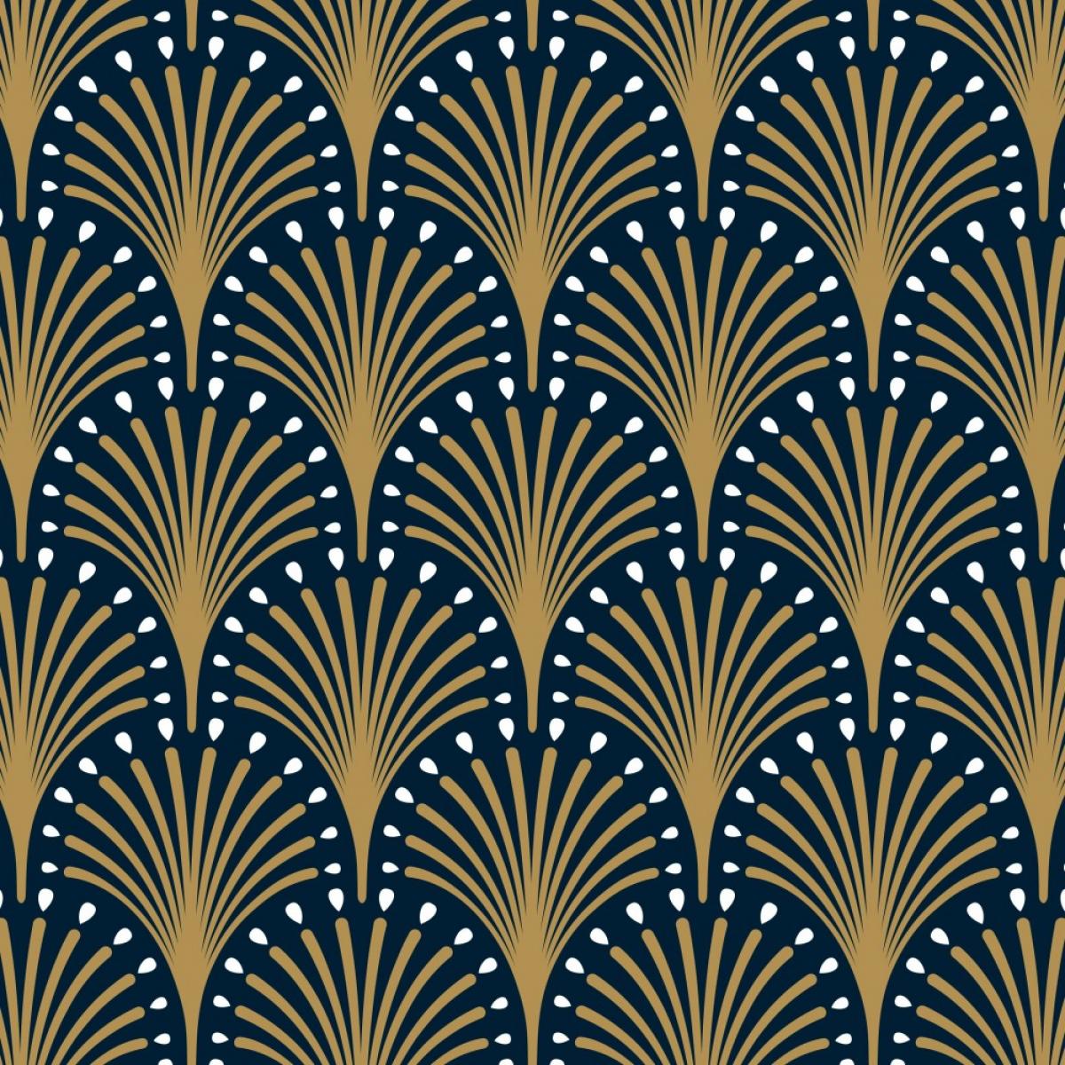 Vinilo autoadhesivo Premium mate  ART DECO BLANCO