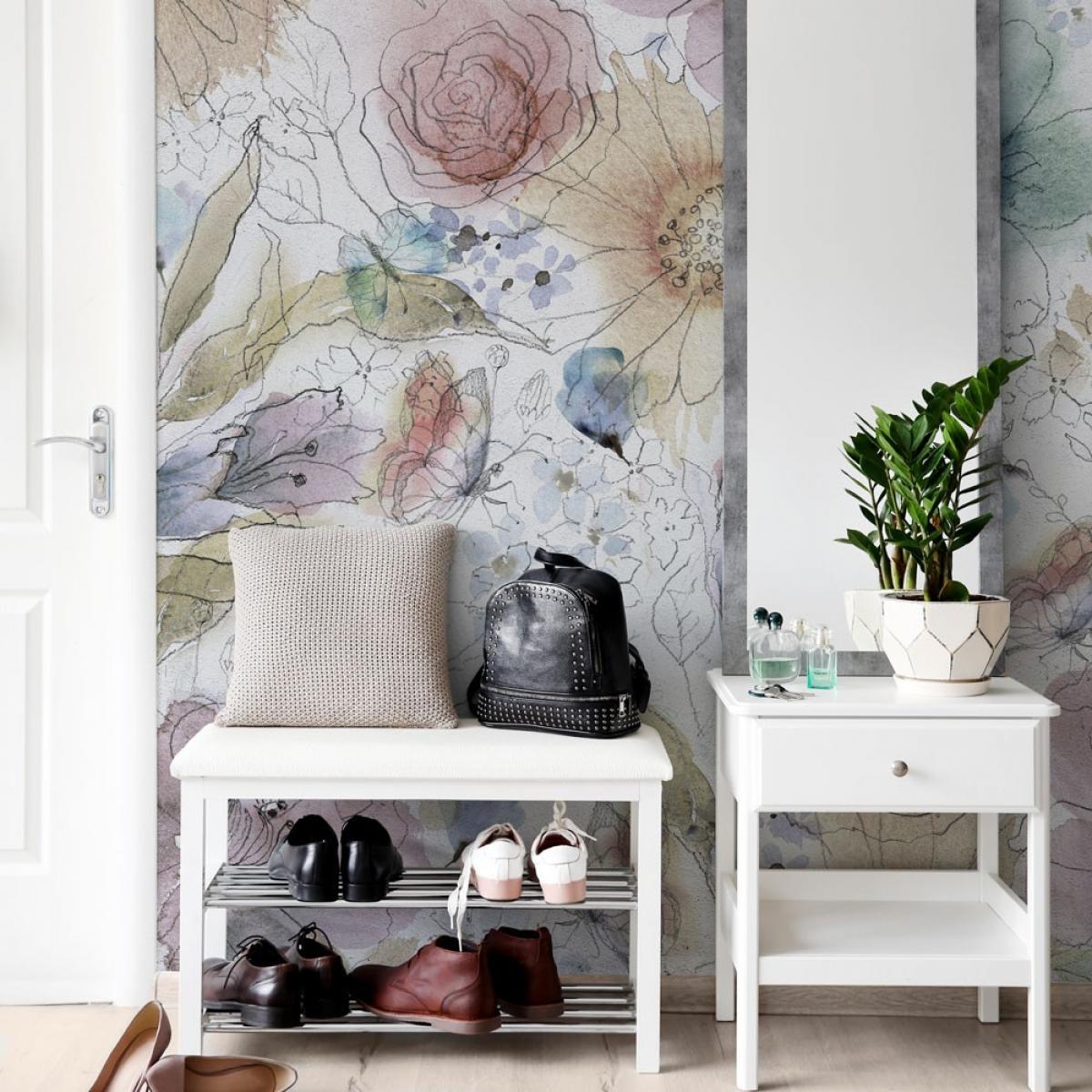 Mural autoadhesivo texart FLORELIE