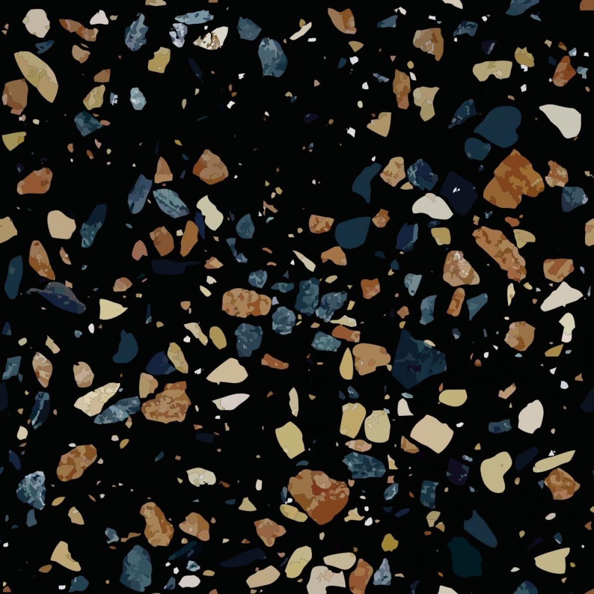 Vinilo autoadhesivo Premium mate  TERRAZO HONEY NEGRO