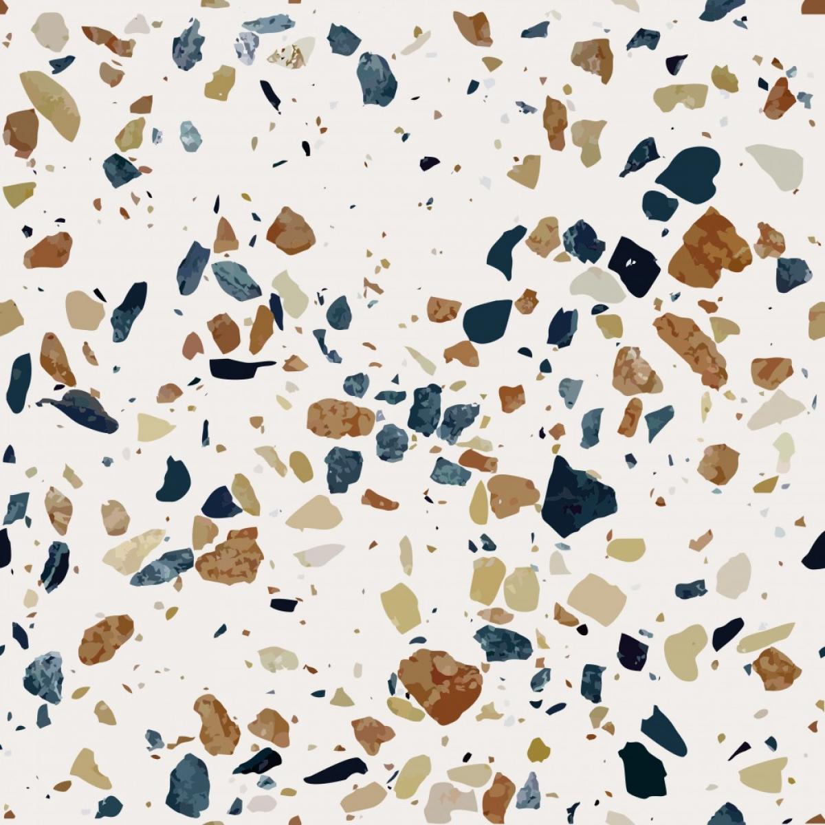 Vinilo autoadhesivo Premium mate  TERRAZO HONEY MARFIL