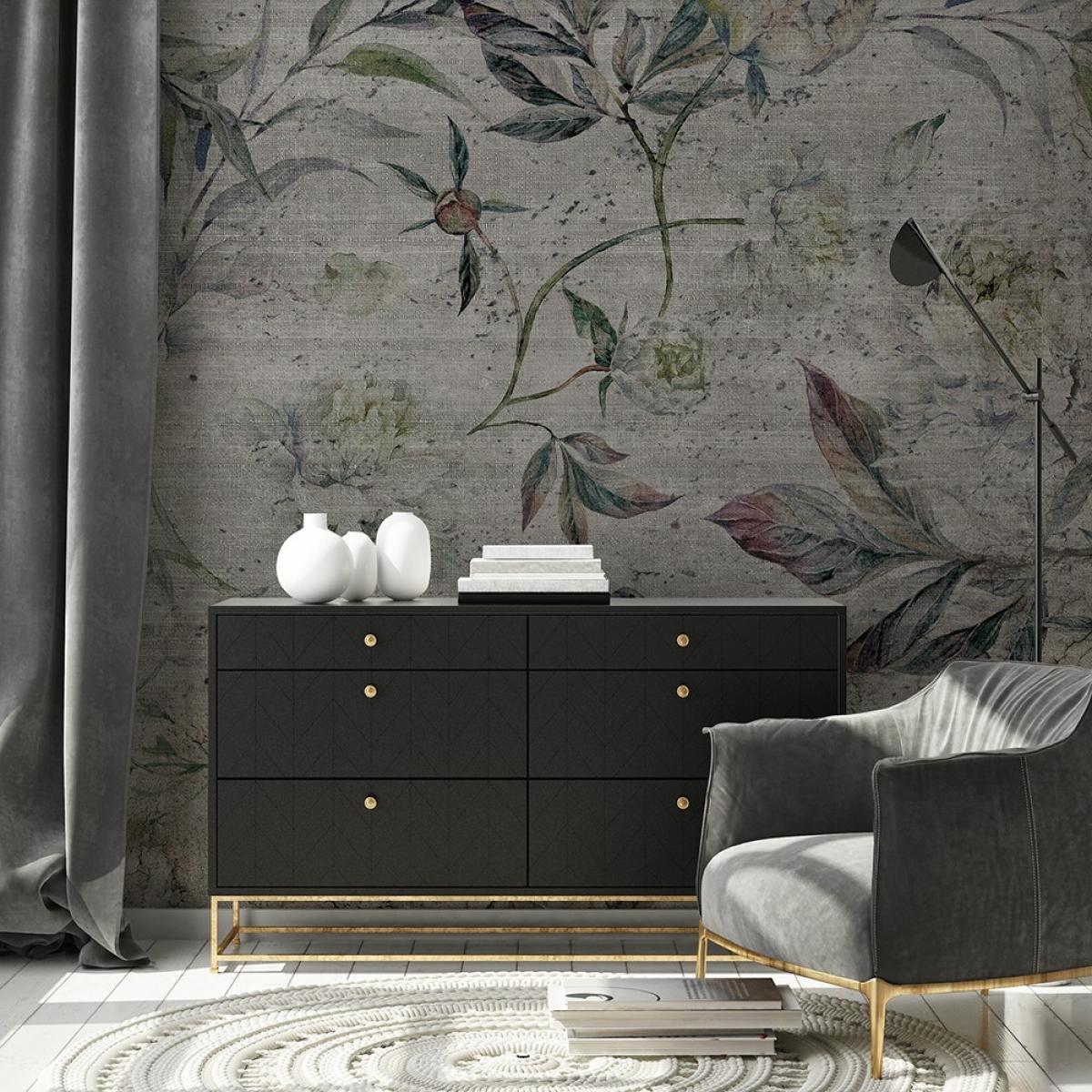 Mural autoadhesivo canvas BERRIES