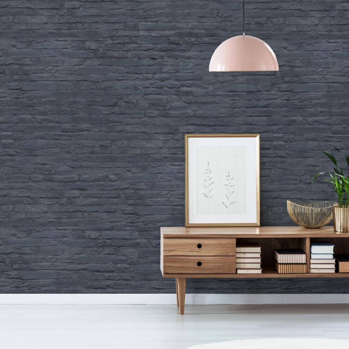 Mural autoadhesivo canvas BLUE