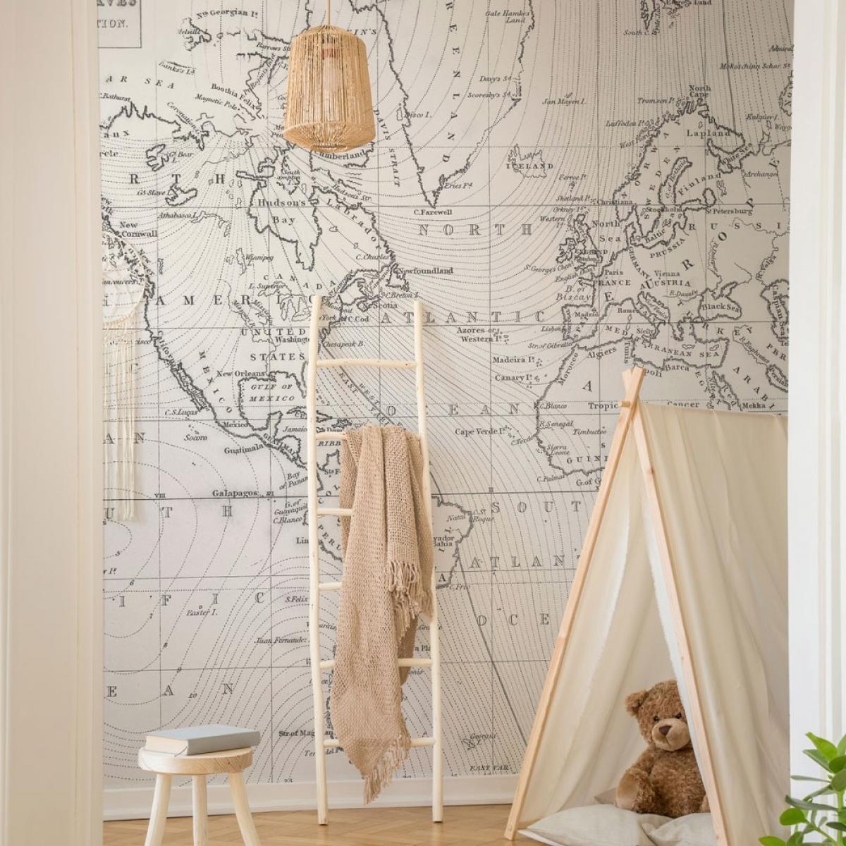 Mural autoadhesivo canvas BON