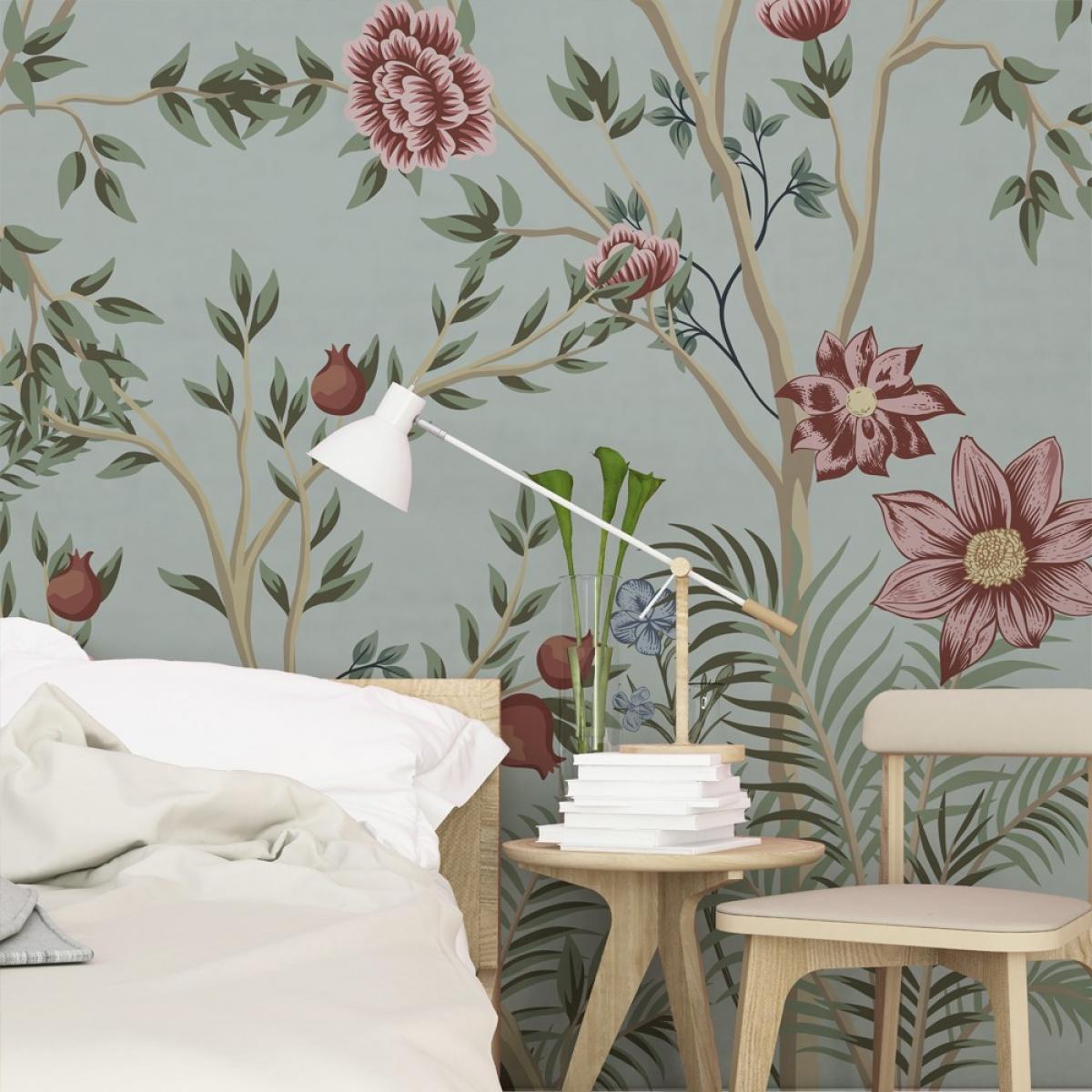 Mural autoadhesivo canvas CHINOISERIE