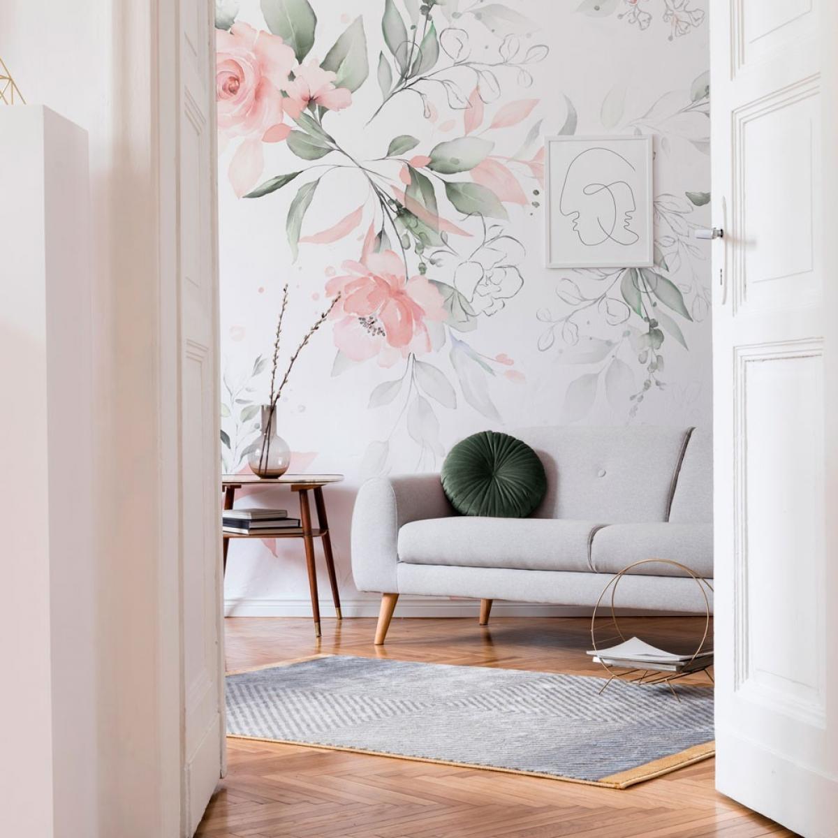 Mural autoadhesivo canvas MAGNOLIA