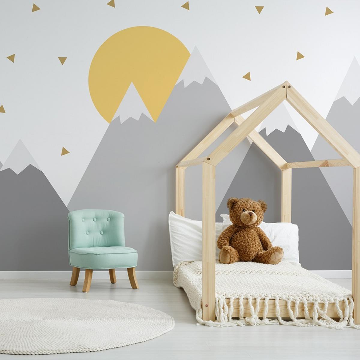 Mural autoadhesivo canvas MONTAÑAS