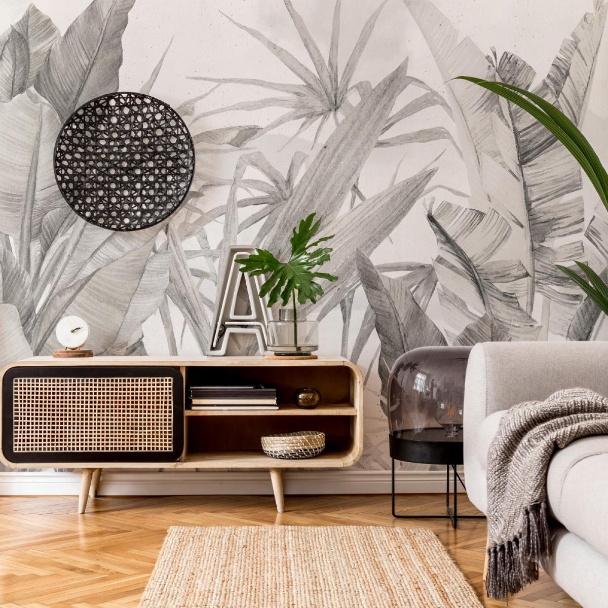 Mural autoadhesivo canvas PALMIERS