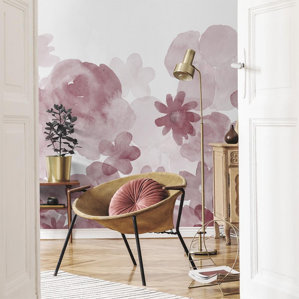 Mural autoadhesivo canvas ROSALIA