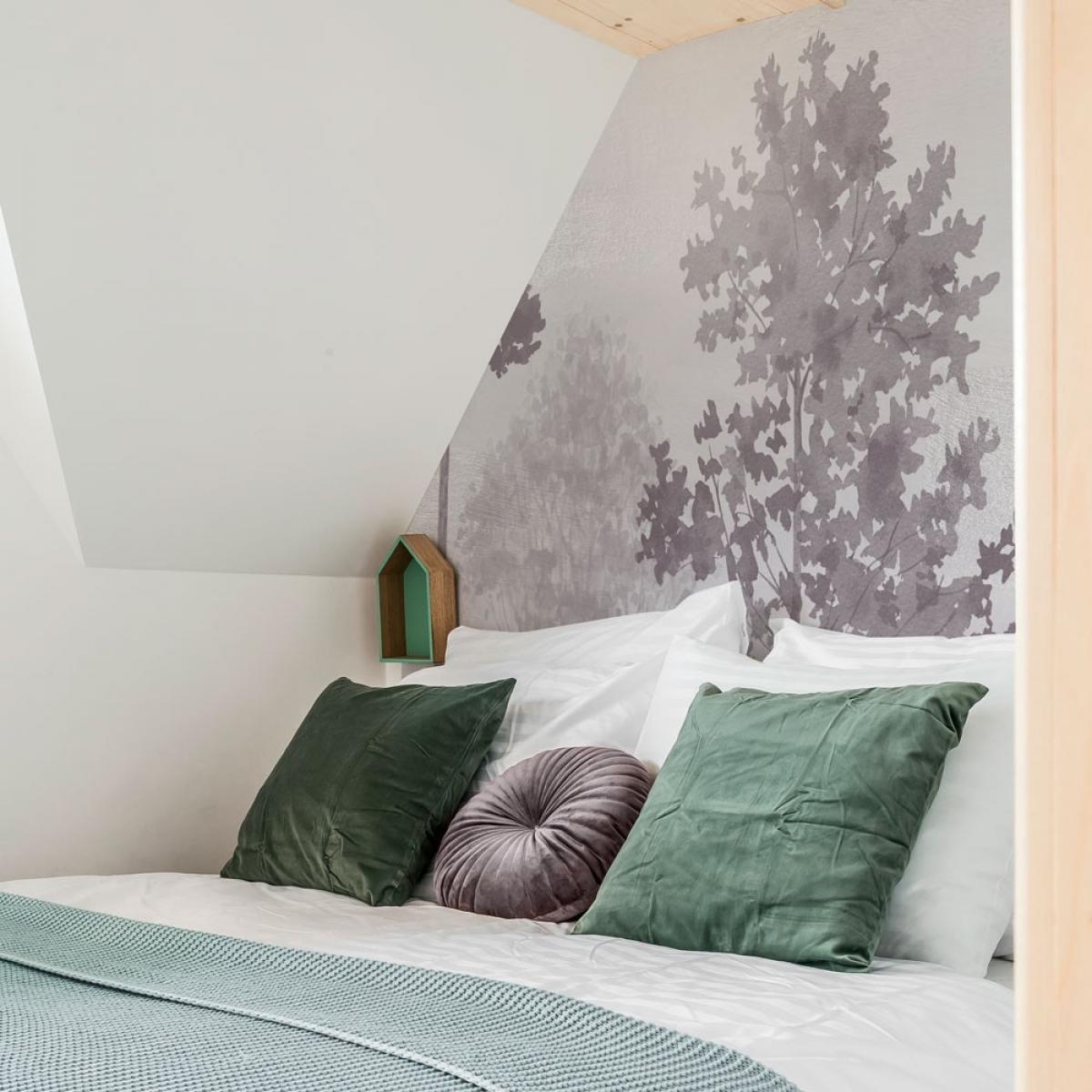 Mural autoadhesivo canvas THE LOST FOREST MALVA