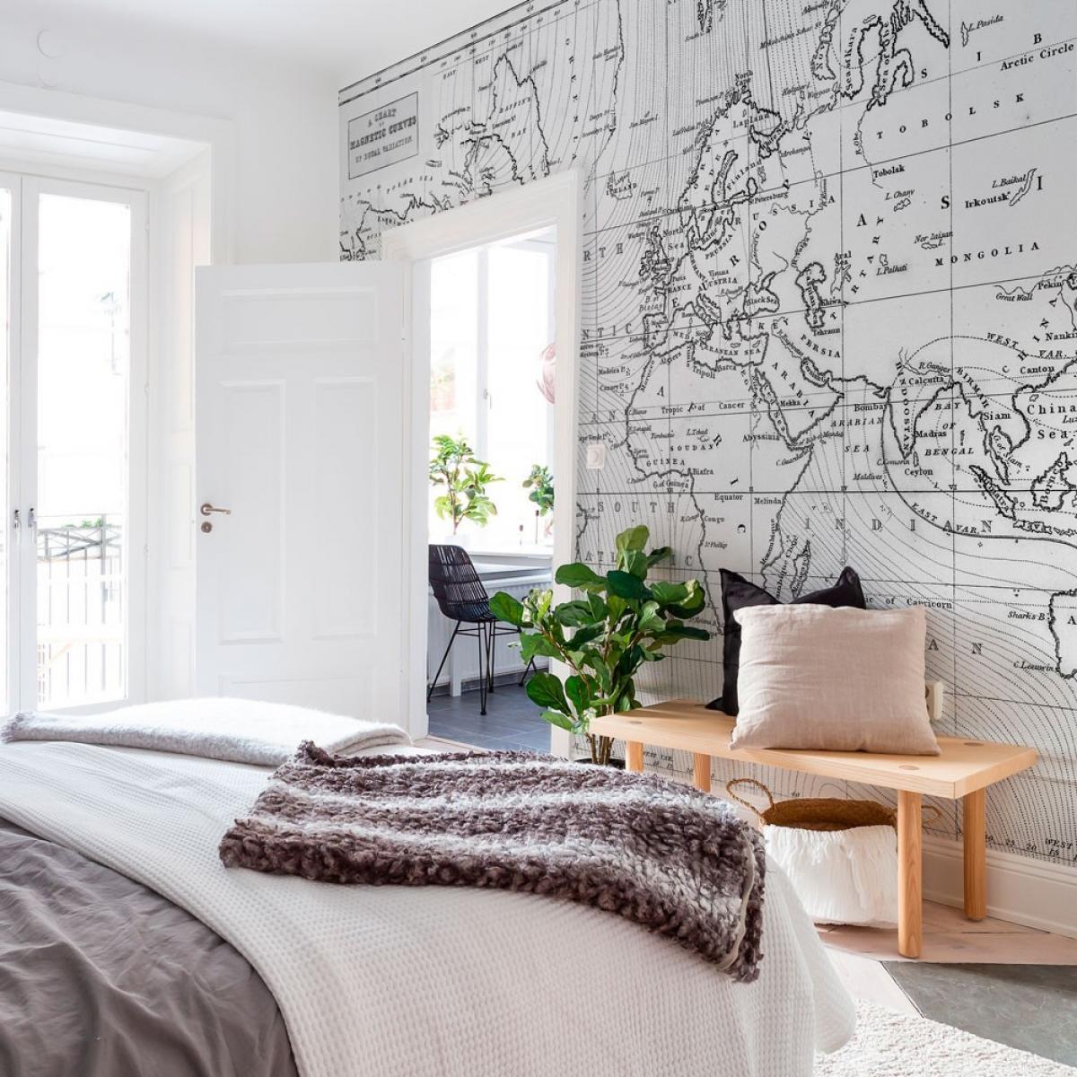 Mural autoadhesivo canvas BON