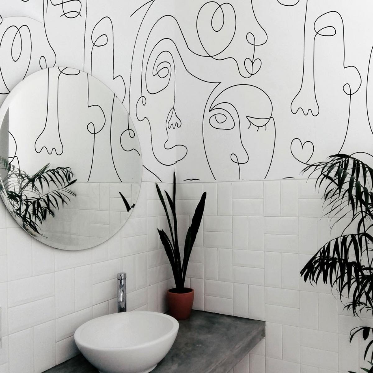 Mural autoadhesivo canvas FAZ