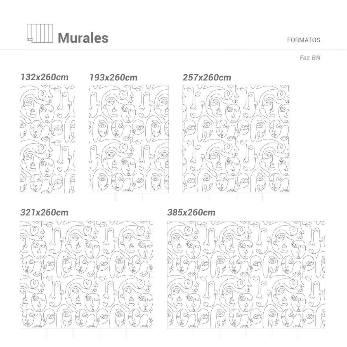 Mural autoadhesivo canvas FAZ