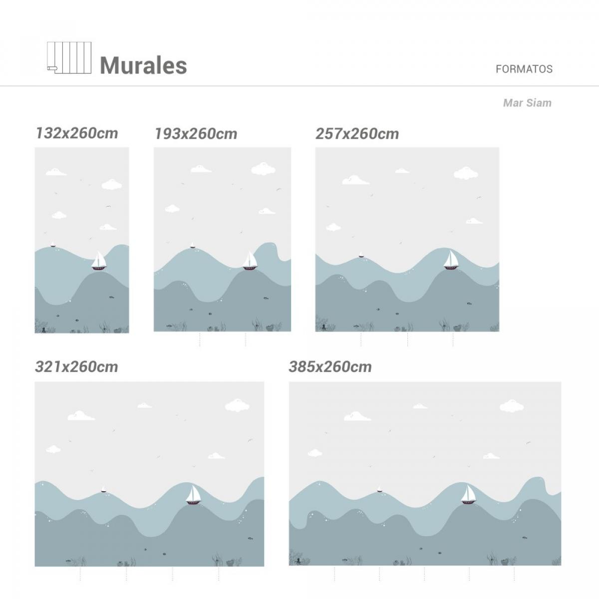 Mural autoadhesivo canvas MAR