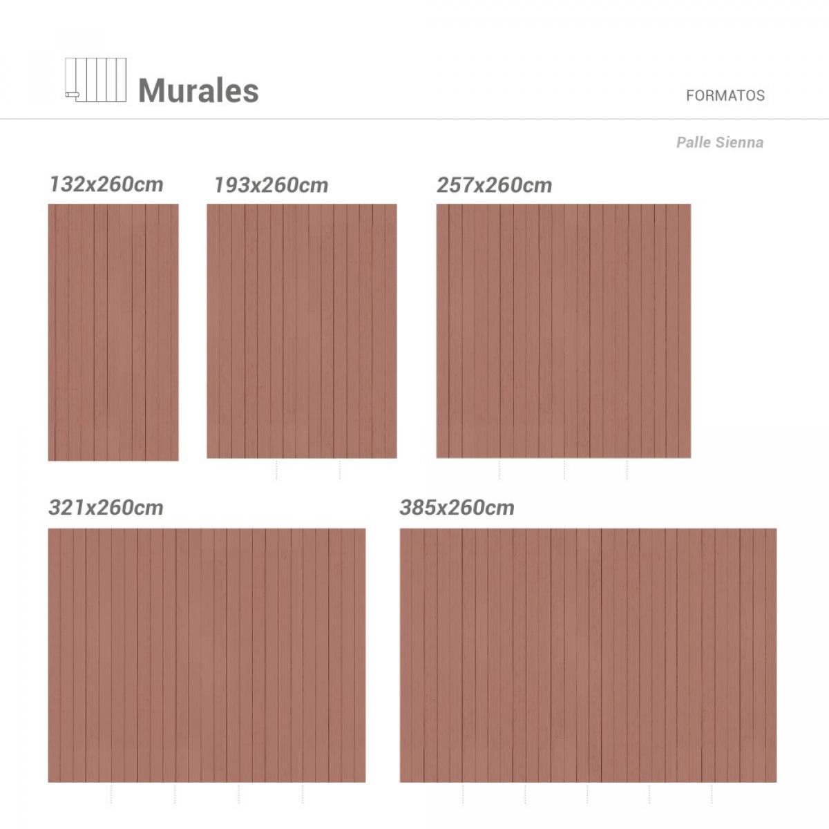 Mural autoadhesivo canvas PALLE