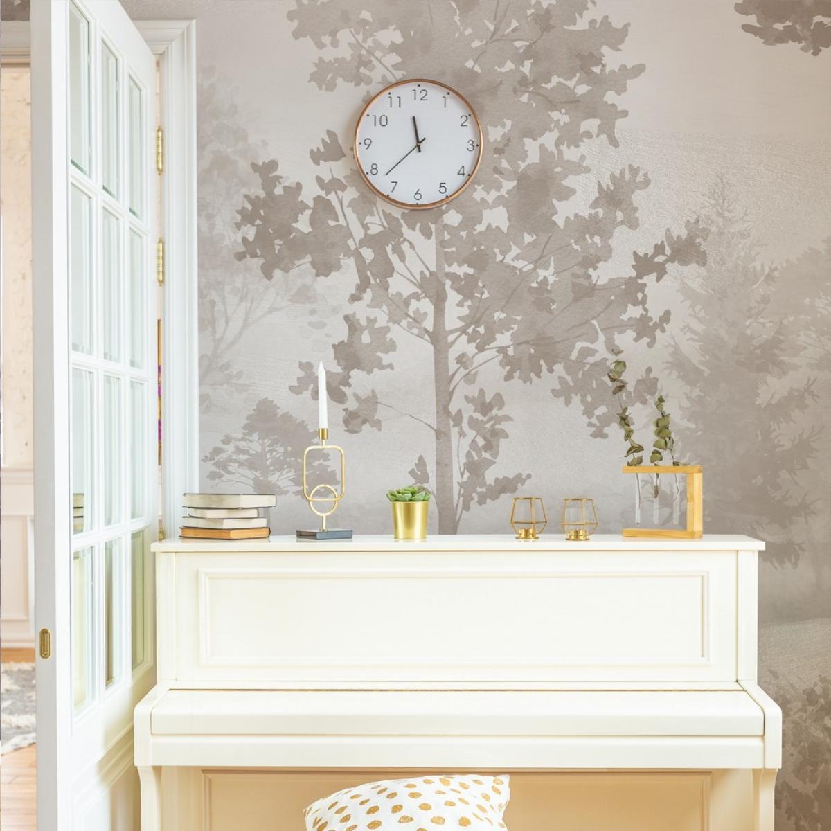 Mural autoadhesivo canvas THE LOST FOREST CREMA