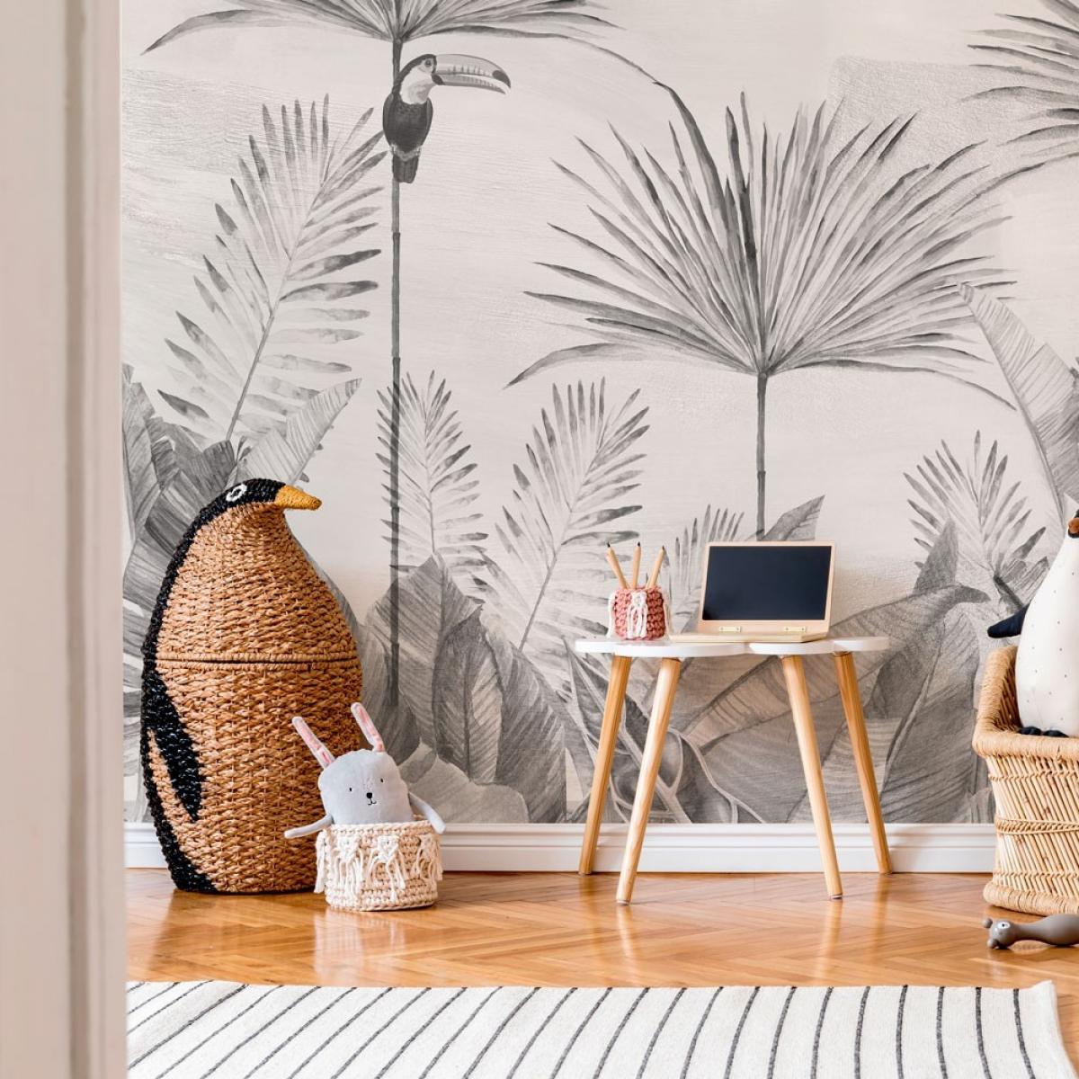 Mural autoadhesivo canvas TROPICO