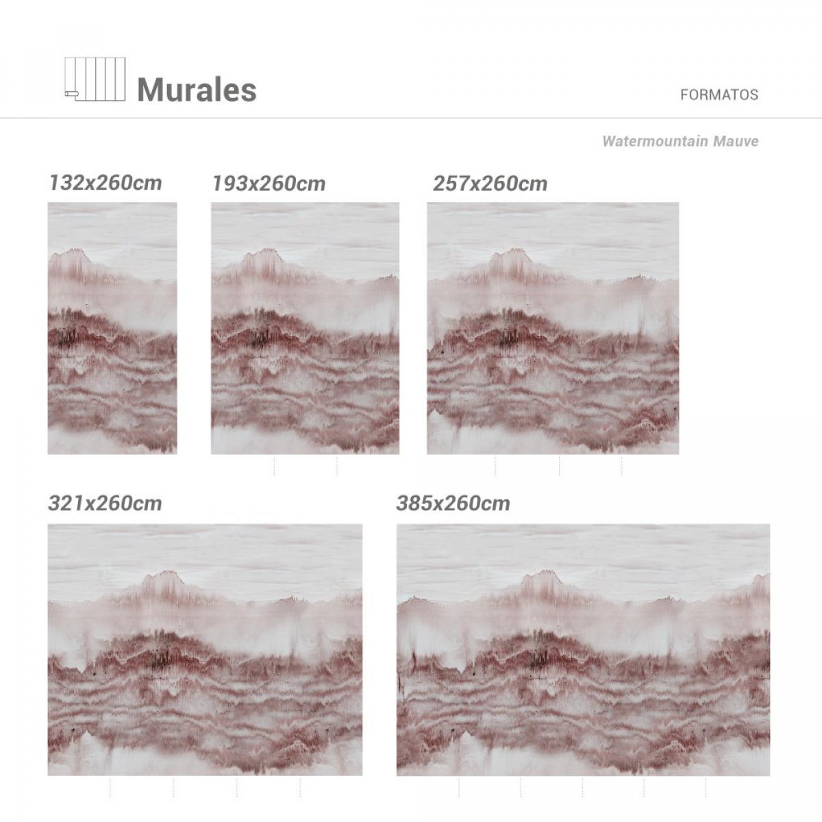 Mural autoadhesivo canvas WATERMOUNTAIN