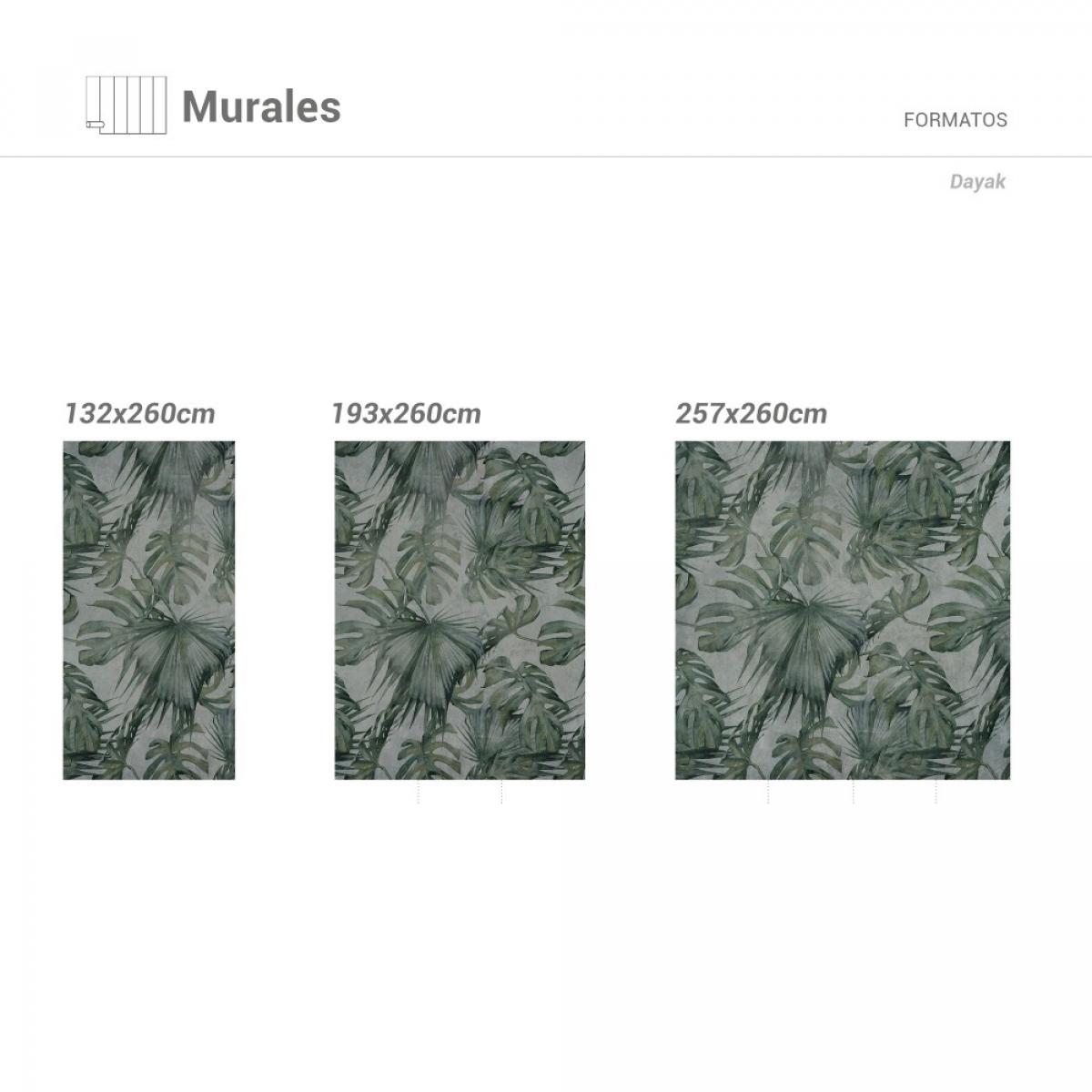 Mural autoadhesivo canvas DAYAK