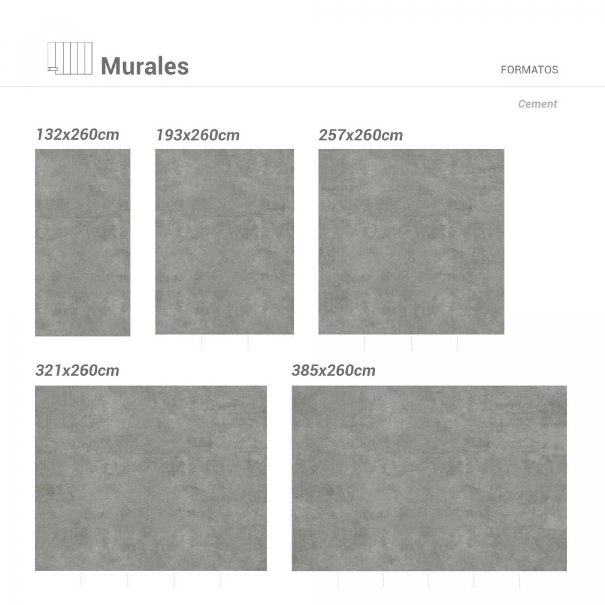 Mural autoadhesivo canvas CEMENTADO