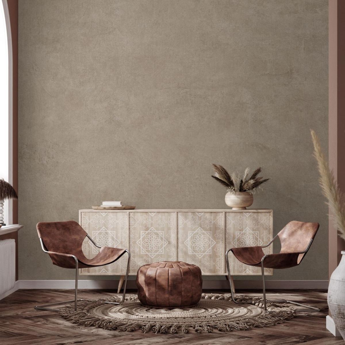 Mural autoadhesivo canvas TERRACOTA