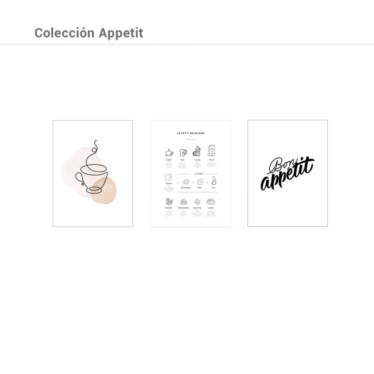 Set de láminas APPETIT