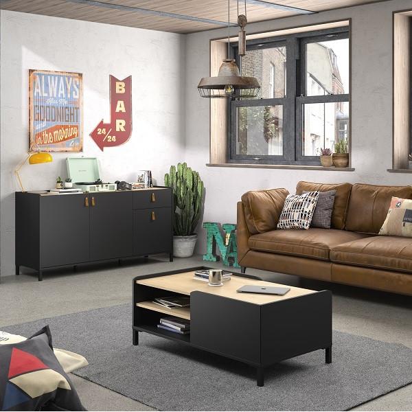 Aparador con 3 puertas y 1 cajón HOLANDA - ARCANO