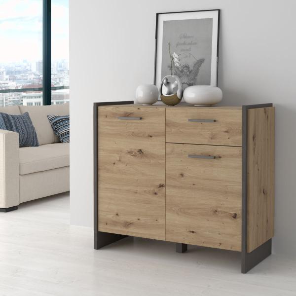 Aparador 2 puertas y 1 cajón NECLUD