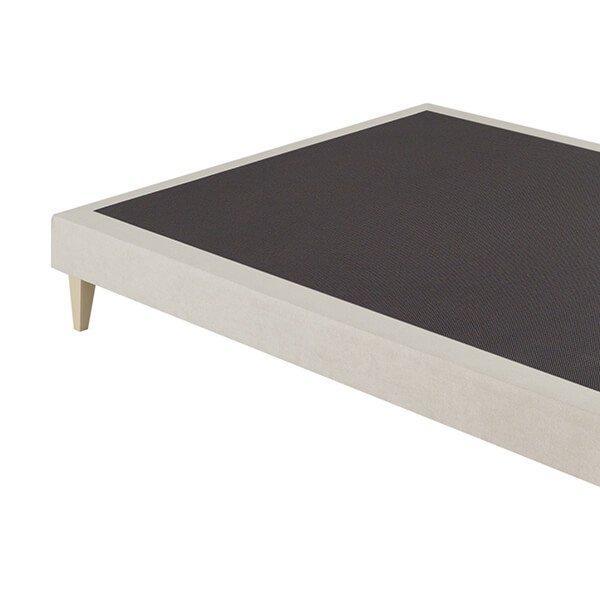 Base tapizada para cama con patas ELAM